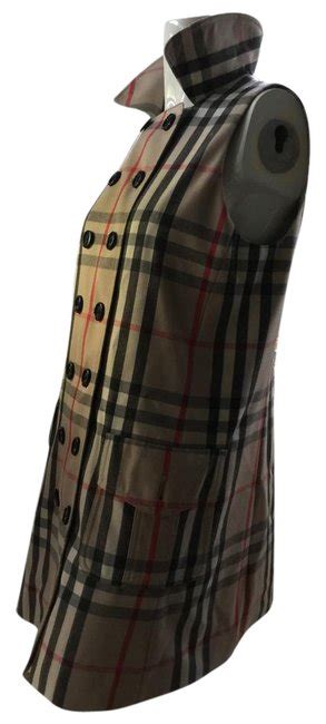 burberry check double breasted|Burberry double breasted dress.